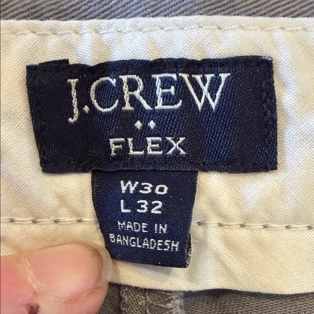 J. Crew Men's Slim Light Gray Chinos Size 30